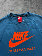 (M) Nike International мъжка тениска тип блуза с къс ръкав